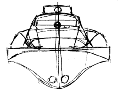 front view