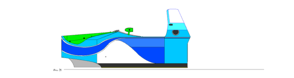 monocoque of Benetton B194