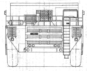 BELAZ 75211 front