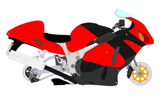 side view of Hayabusa 1998